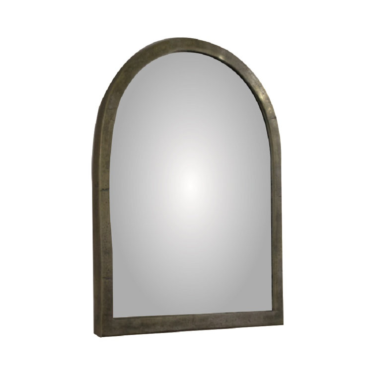 17 Stories Metal Arch Wall Mirror Wayfair